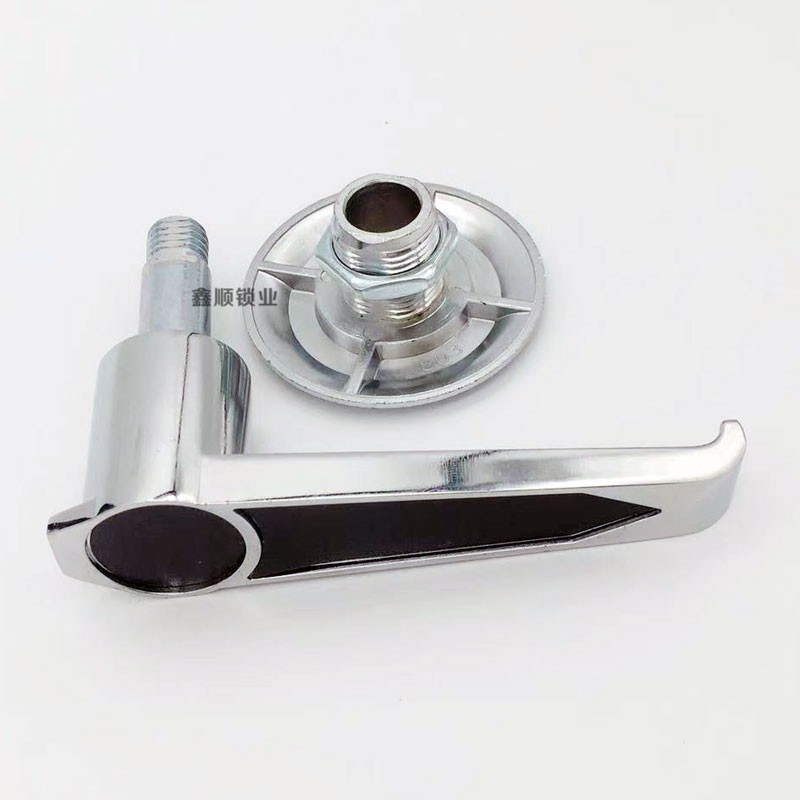 保险柜配件保险箱门把手金属钢制手柄通用型锁芯机械密码拉手虎牌