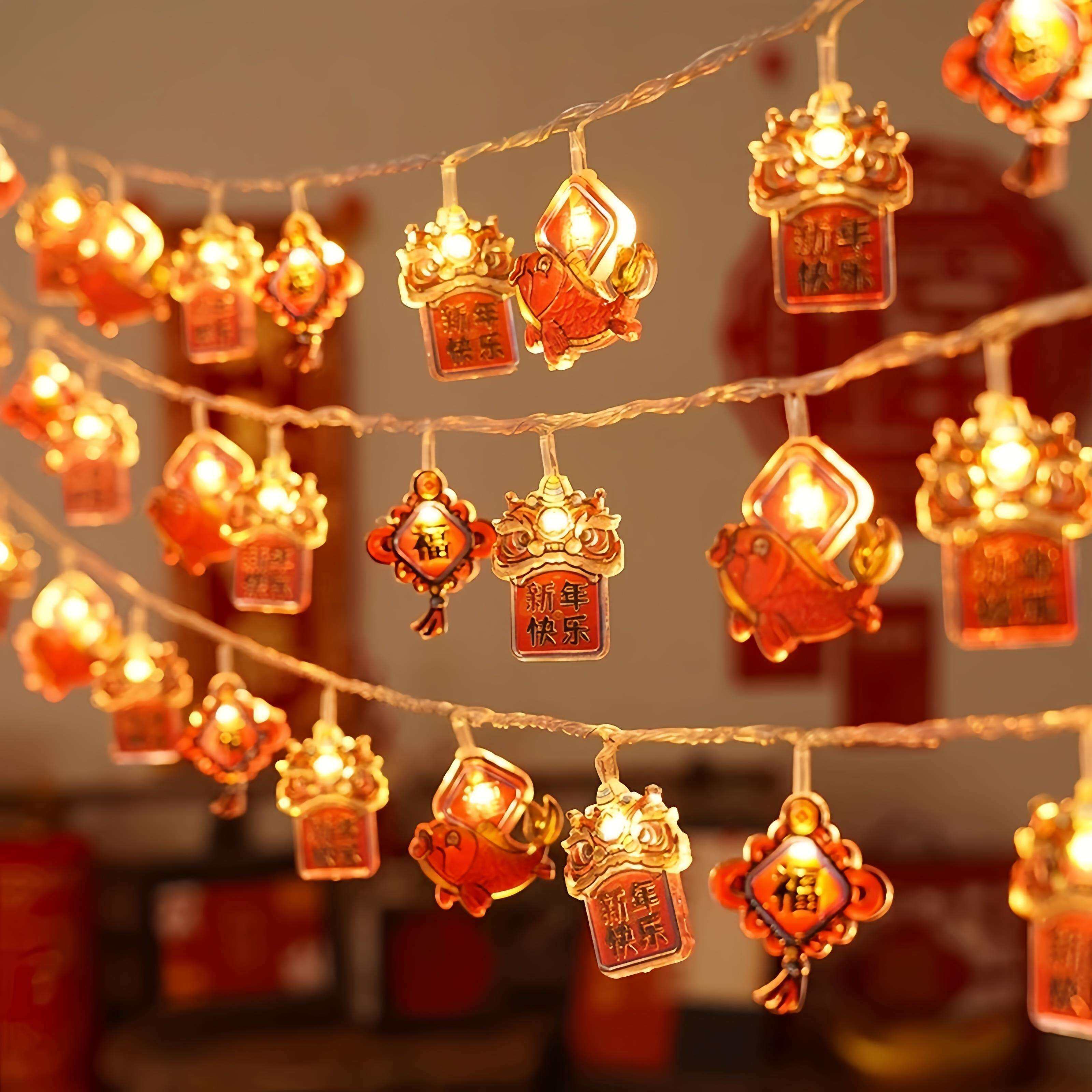 新年春节装饰LED氛围灯笼