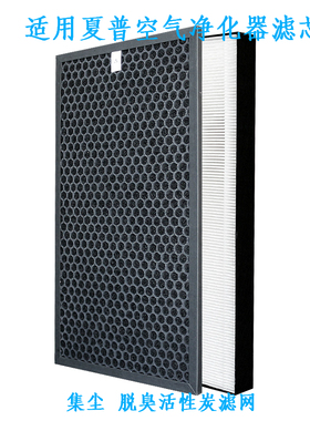 适用于夏普空气净化器 FU-BF30/FU-BD30/CD20-W/R/fu-WD20/滤网芯