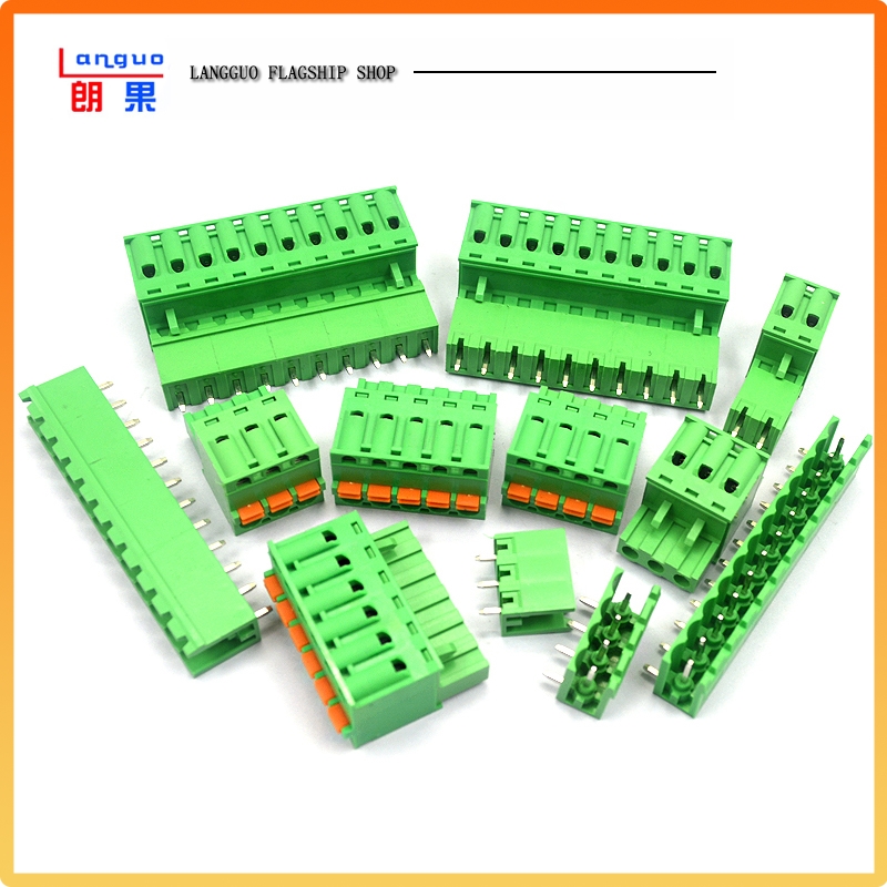 免螺丝弹簧式KF2EDGKD-5.08插拔
