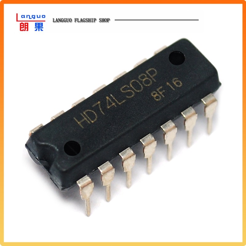 74LS08P四路2输入正与门芯片