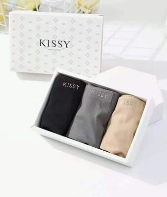 新款kissy无痕内裤女士中腰透气