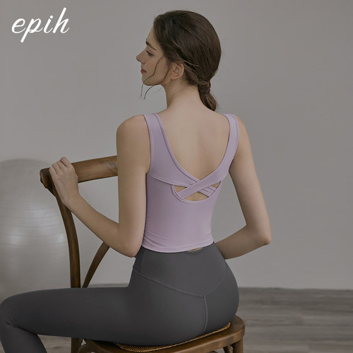 EPIH高级感运动内衣薄款带胸垫