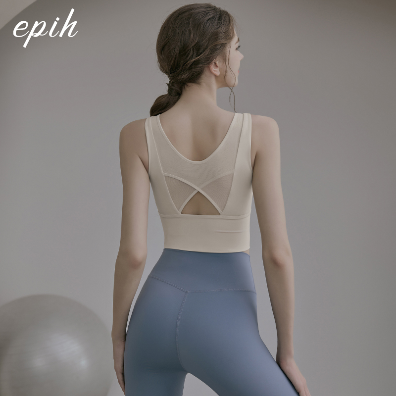 EPIH前拉链运动文胸2025新款美背