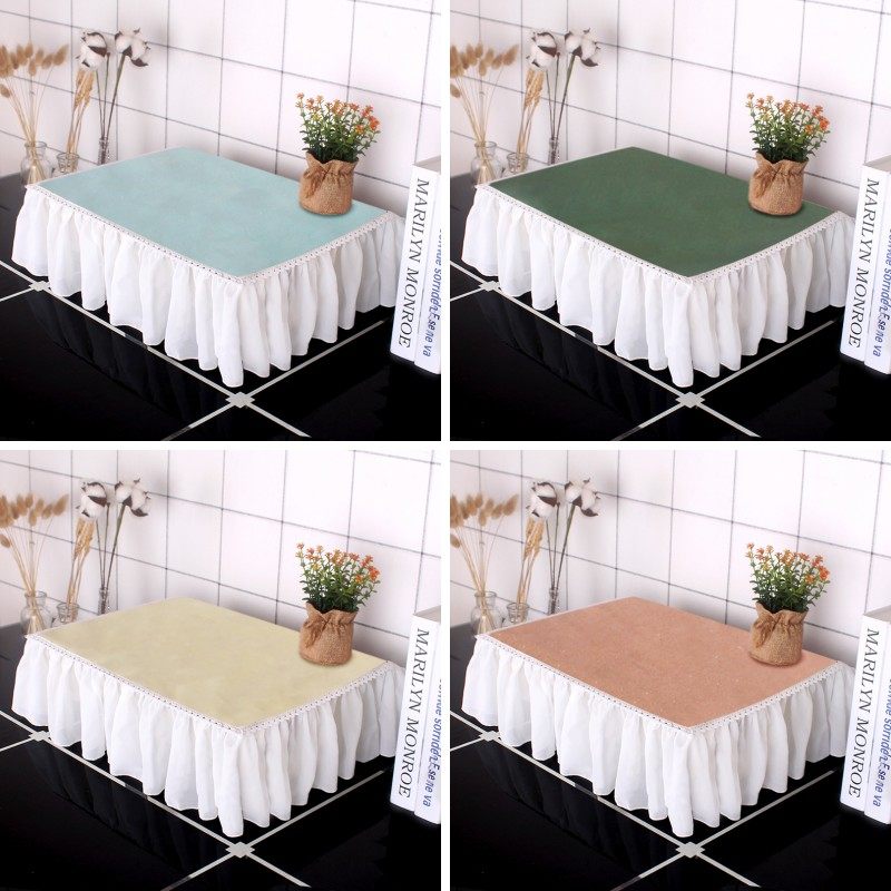 打印机防尘罩布艺家用微波炉烤箱遮挡装饰盖布办公投影仪搭巾定制