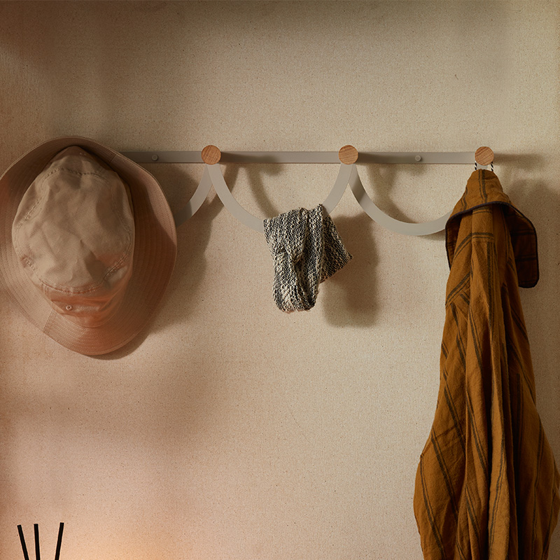 几致墙面打孔衣帽挂钩家用卧室