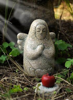 塞尔达传说海利亚女神摆件海拉鲁守护神彷真模型鱼缸盆景场景装饰