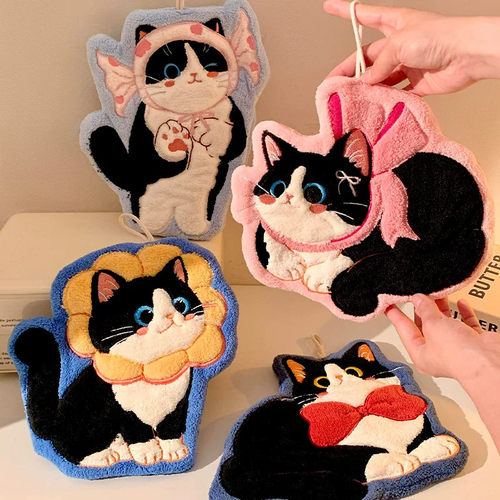 【吸水速干】可爱猫咪擦手巾
