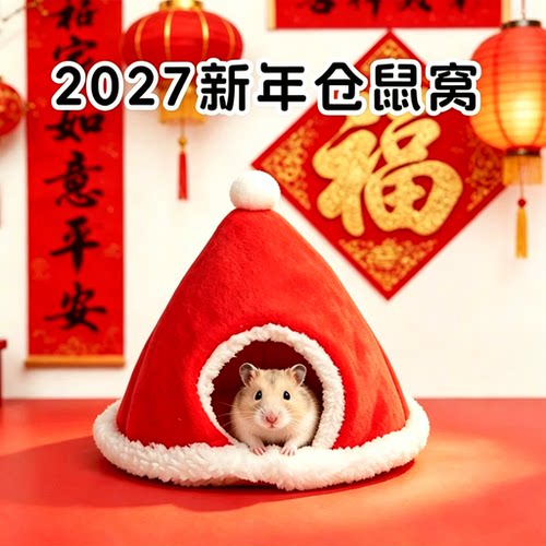 【新年新气象！】红色圣诞帽棉窝