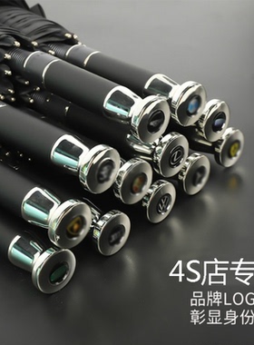 劳斯莱斯雨伞简约防风宝马定制logo男大伞原厂奔驰奥迪专用长柄伞