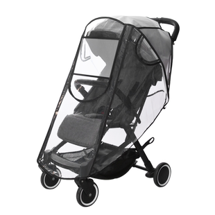 婴儿车雨罩防风罩通用宝宝儿童伞车小推车防护雨衣冬季防雨挡风罩