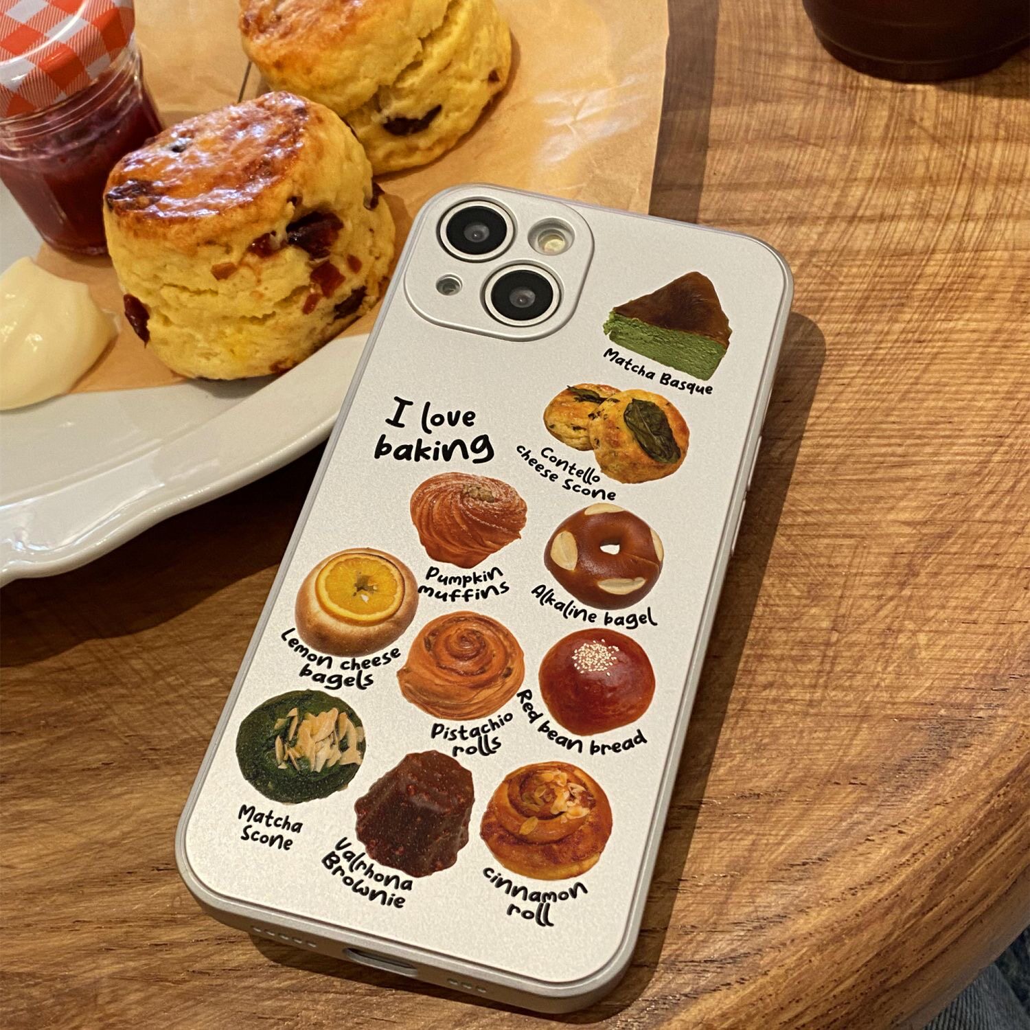 趣味点心适用于真我v25/q3pro手机壳蛋糕v23/v15硅胶x7pro/gt大师探索