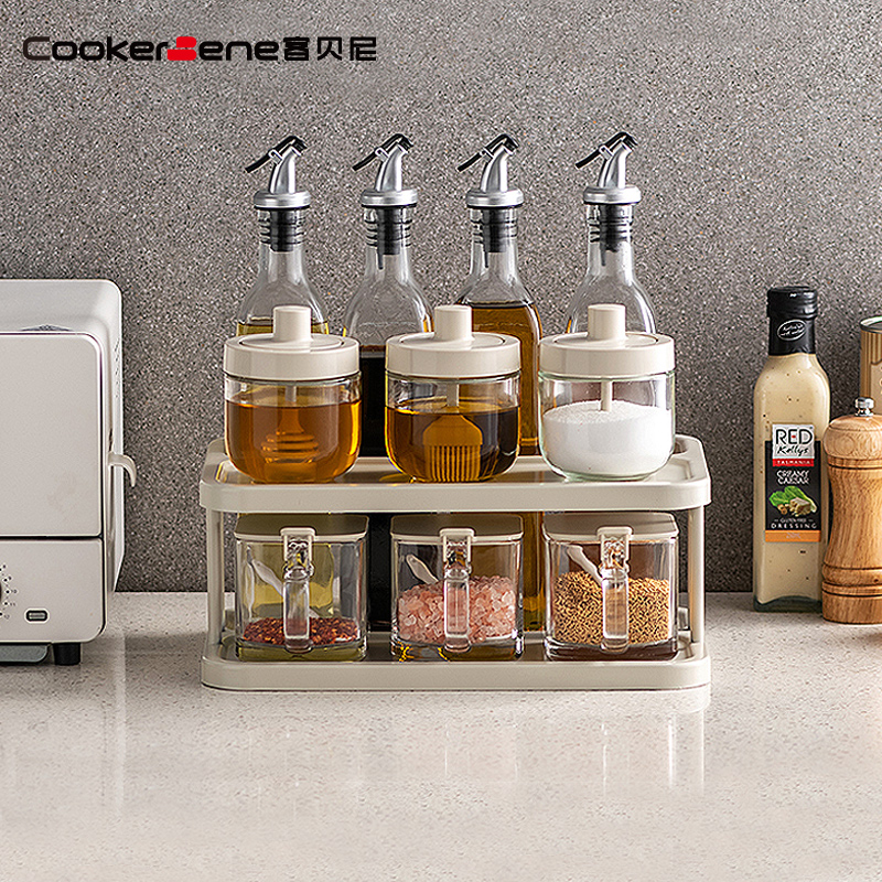 组合装家用调料盒cookerbene玻璃