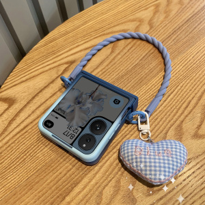 适用小米mixflip2手机壳新款mix flip折叠屏荣耀Vflip保护套超薄的三星zflip7外壳膜一体xiaomi铰链6全包防摔