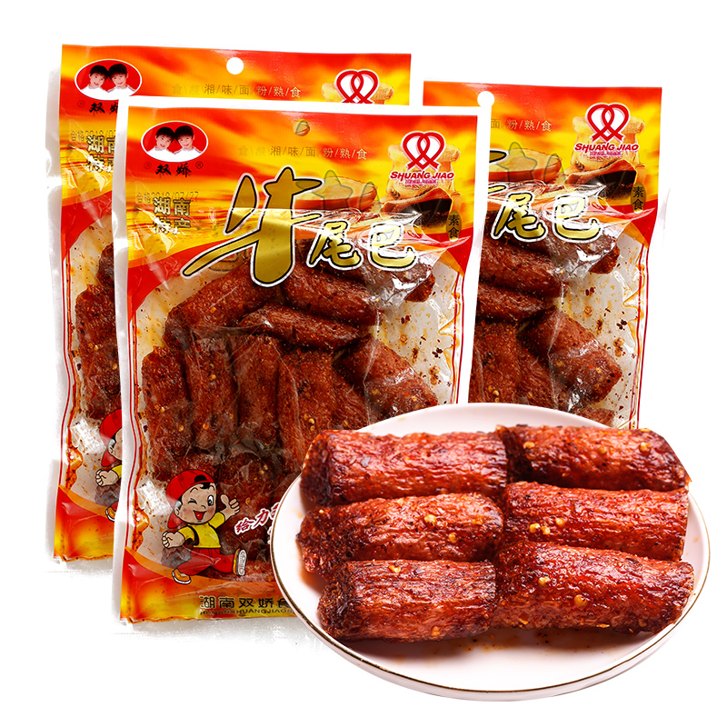 素牛尾巴辣條湖南特產麻辣味老式