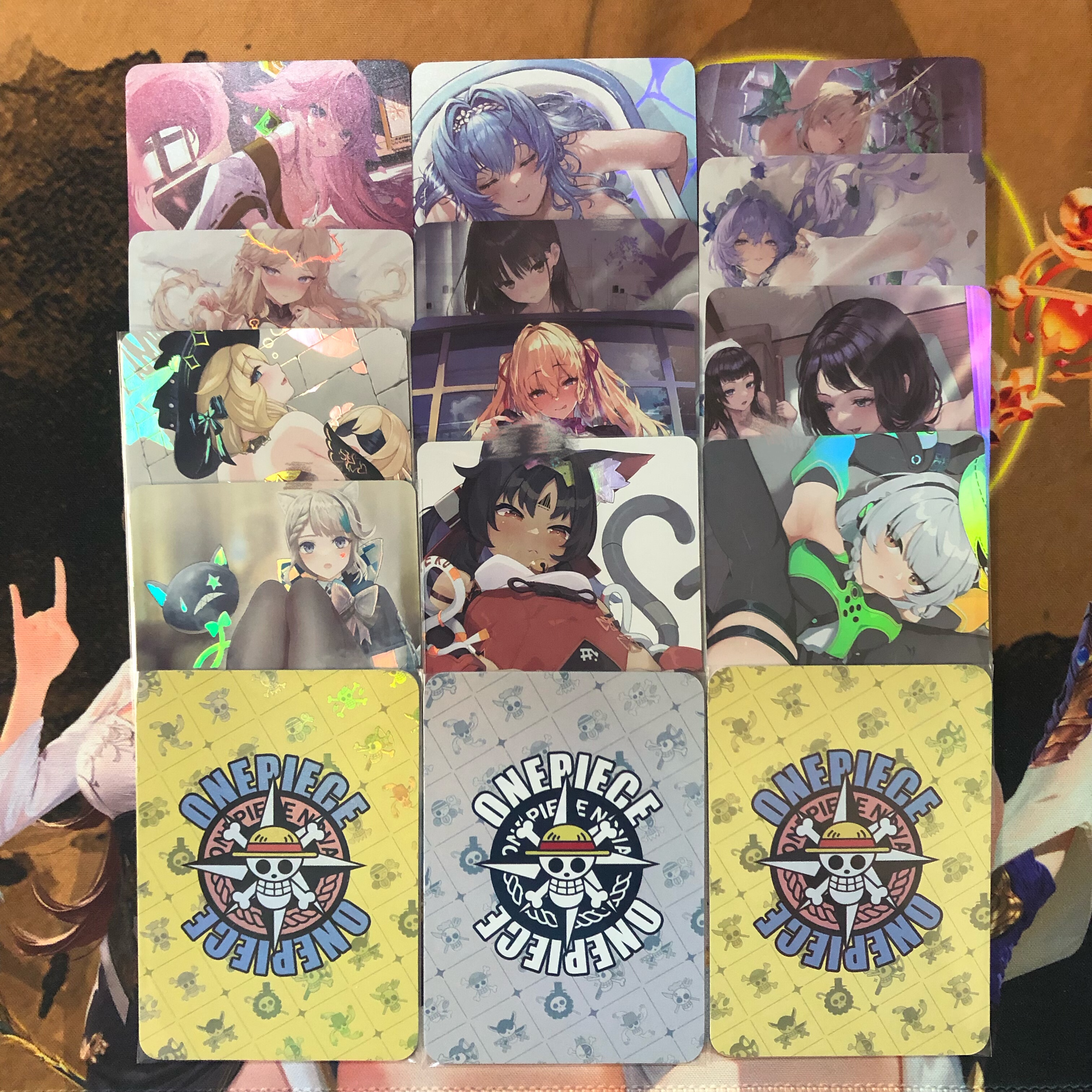 绘天阁单卡系列 整理第八季折光彩闪磨砂收藏卡（大卡63*88mm）