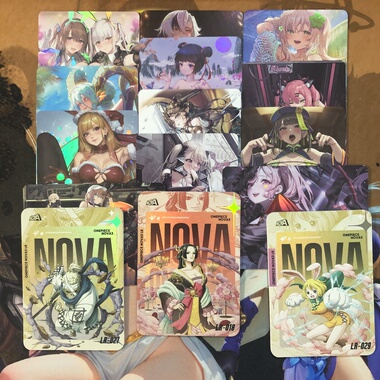 绘天阁单卡系列 整理第七季折光彩闪磨砂收藏卡（大卡63*88mm）