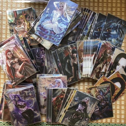藏无缺制作 绝版老卡系列卡精扣直角粗闪卡（小卡60*87mm）