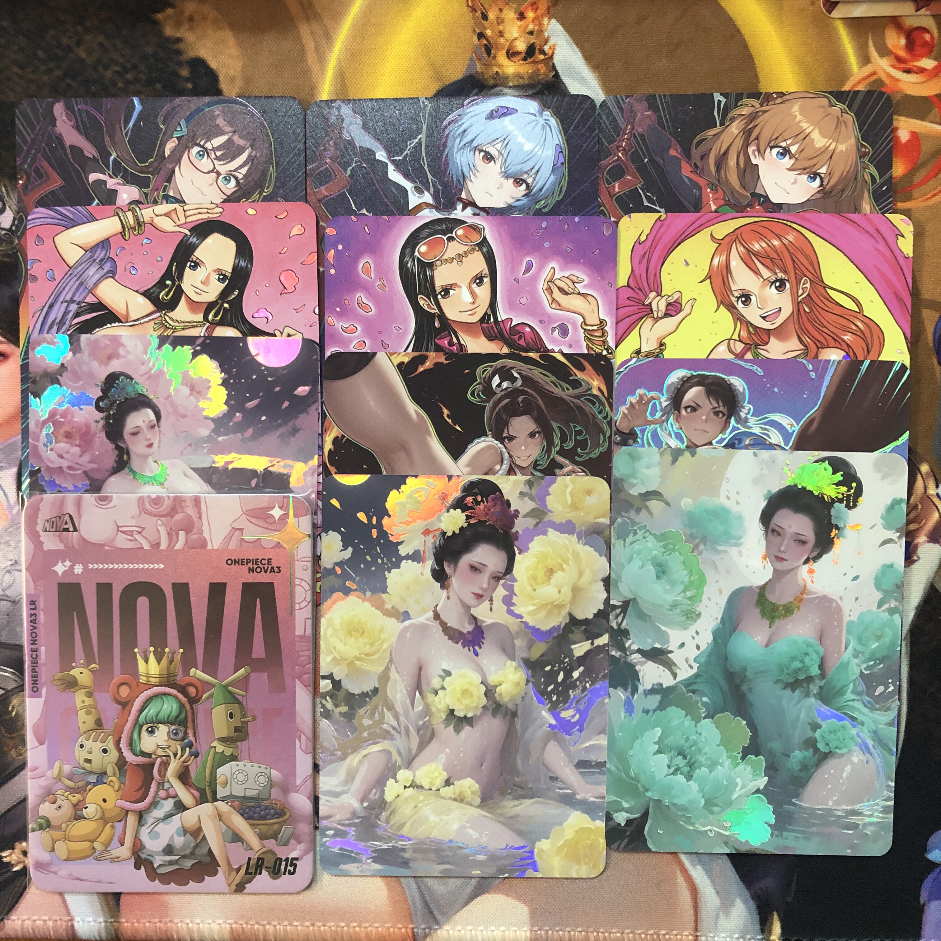 绘天阁单卡系列 整理第九季折光彩闪磨砂收藏卡（大卡63*88mm）