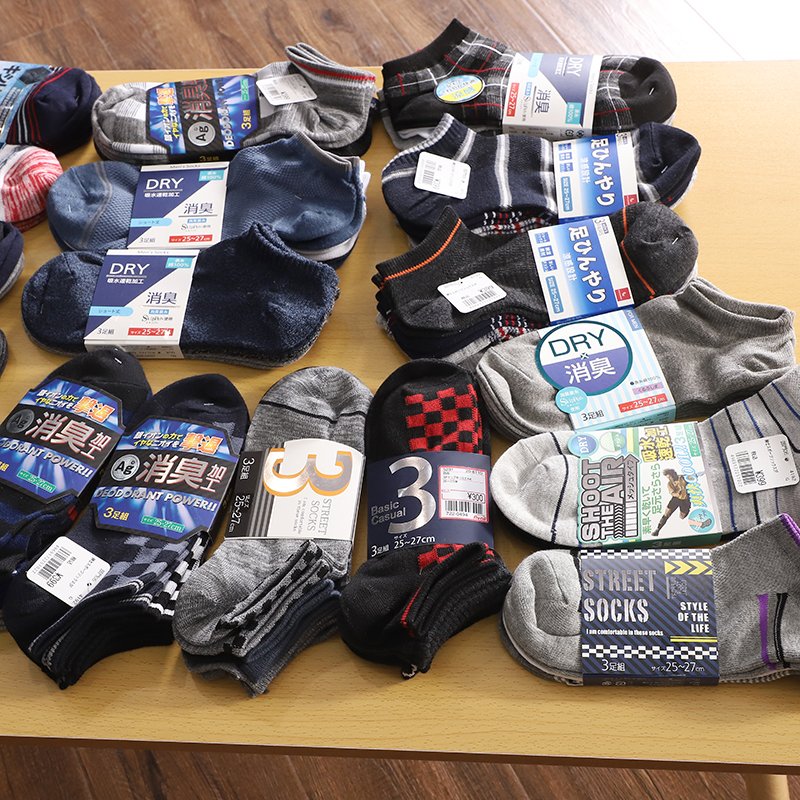 一卡新款春夏防臭jun休闲短袜