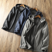 秋冬男士 看面料就懂了 复合双层加绒 户外运动休闲加厚保暖外套