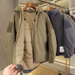 一件过冬~科技P棉~保暖堪比羽绒服~男士防泼水加厚连帽棉衣棉服