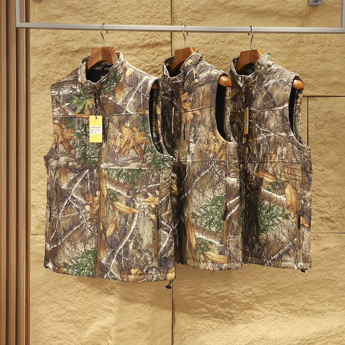 棉马甲防风防水锁温抗寒