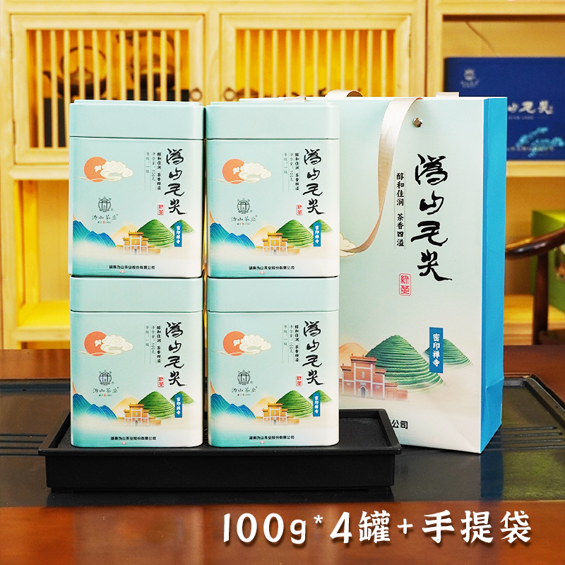 沩山毛尖神仙口粮茶一级100克/罐 铁罐装 浓香耐泡回味甘甜伴手礼