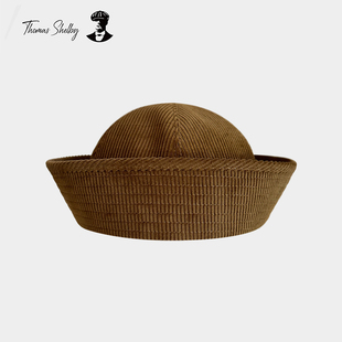 正品授权 thomas shelby「航海系列」无檐翻帽檐贝雷帽美军水手帽