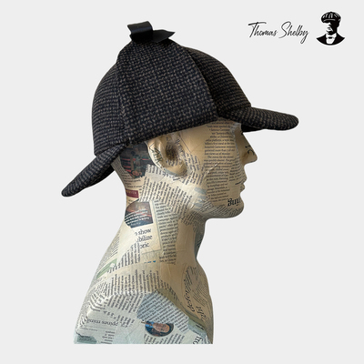 正品授权Thomas Shelby猎鹿帽福尔摩斯帽侦探帽卷福品质英伦复古