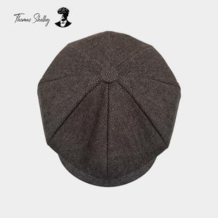 正品授权thomas shelby谢尔比剃刀党浴血黑帮原版八角帽报童帽