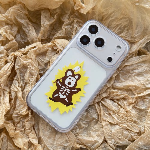 苹果iPhone小熊TPU防摔手机壳