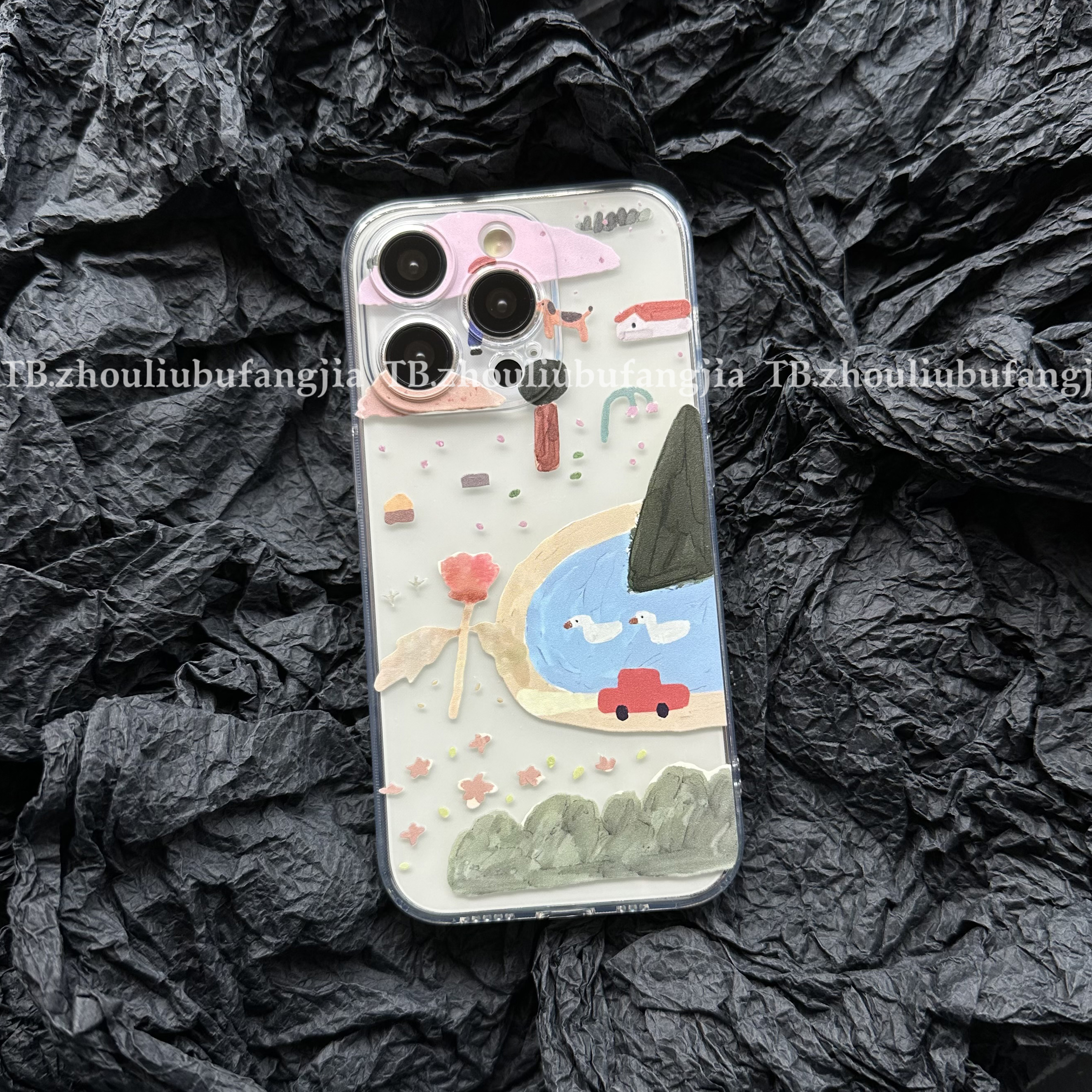 iPhone17protpu可爱小鸭手机壳