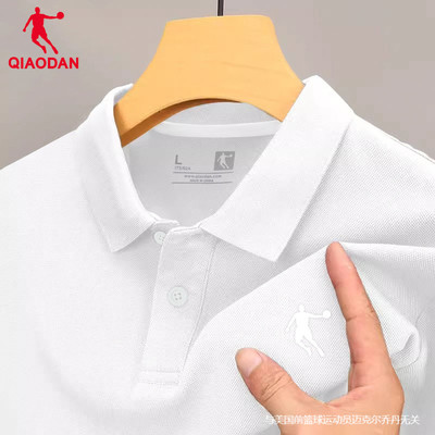 乔丹运动短袖男领券减10