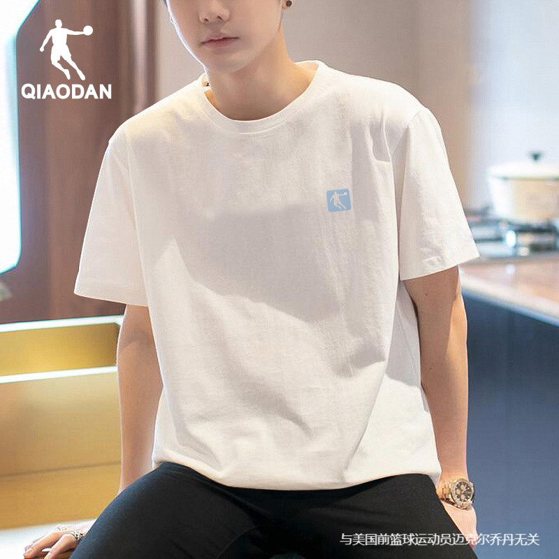 乔丹正品男短袖领券减10