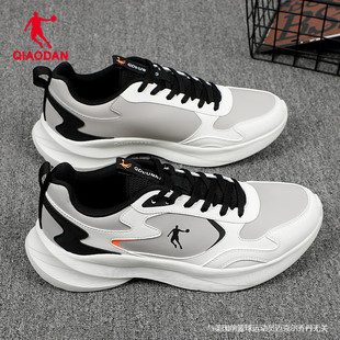 皮面防水鞋 秋季 子官方旗舰店正品 跑步鞋 乔丹运动鞋 男鞋 男2025新款