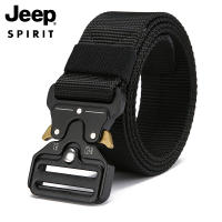 Jeep belt men's woven belt without holes, elastic belt men's canvas camouflage casual belt, woven belt men's trend thumbnail 5