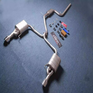 三菱 GT3000 凌志 翼神 菱帅 EVO 菱悦V3 V5 改装双出阀门排气管