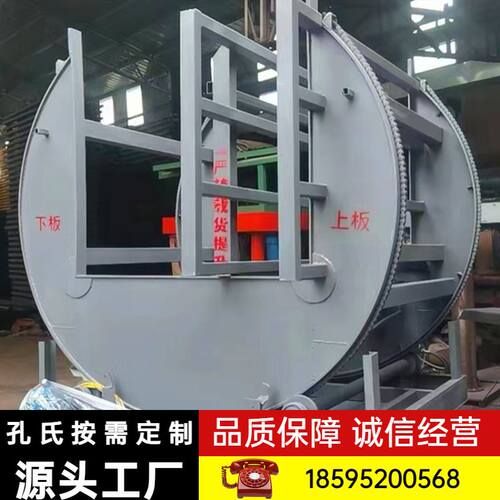3吨180度液压翻板机 台面90度翻转物料倾斜平台 固定式模具翻转机