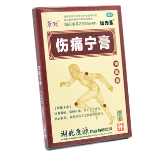 西山 伤痛宁膏10片 活血散瘀消肿止痛关节扭伤肌肉扭伤韧带损伤y