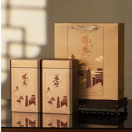 潮州凤凰乌岽鸭屎香单丛茶大乌叶雪片单枞茶特级高香型大乌叶500g