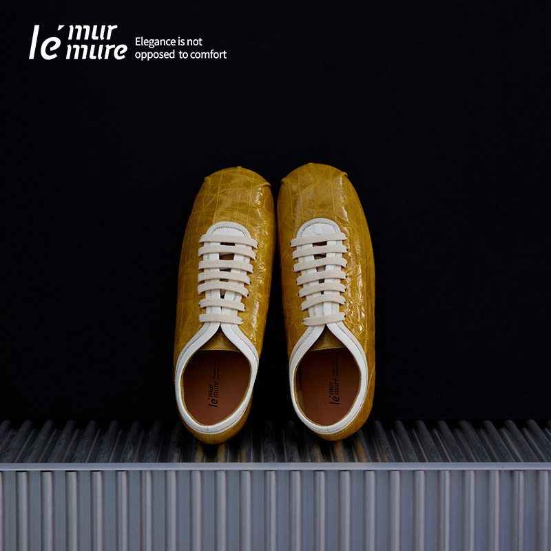 Le' Murmure 鳗鱼纹羊皮德训鞋——当生物肌理邂逅艺术史色谱,女鞋,德训鞋,淘宝优惠券,粉丝福利购,淘宝优惠卷