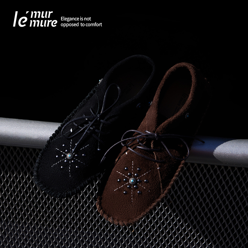 Le'Murmure莫卡辛系带及踝靴