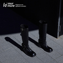 纯手工骑士靴 Italy原胚水洗马皮 重磅 及膝马靴筒靴 Murmure