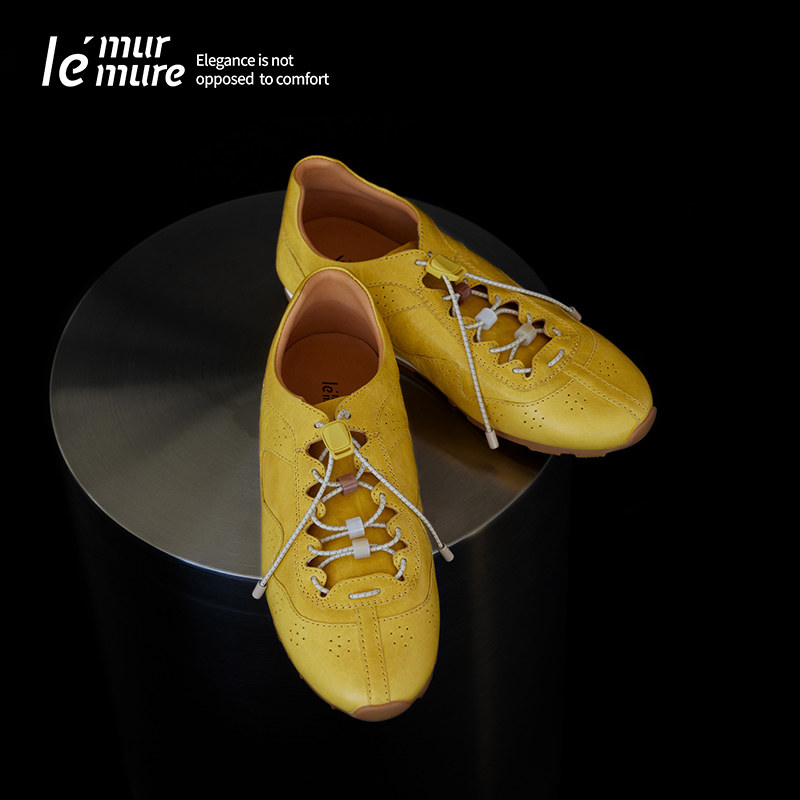 Le' Murmure 松弛美学｜柔系多巴胺 手工串珠 油蜡牛皮德训牛津鞋,女鞋,德训鞋,淘宝优惠券,粉丝福利购,淘宝优惠卷