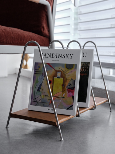 北欧日式现代简约实木收纳书架