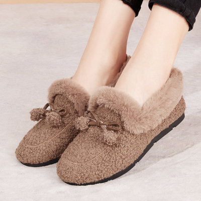 轻便柔软舒适防滑保暖棉鞋