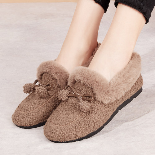 轻便柔软舒适防滑保暖棉鞋