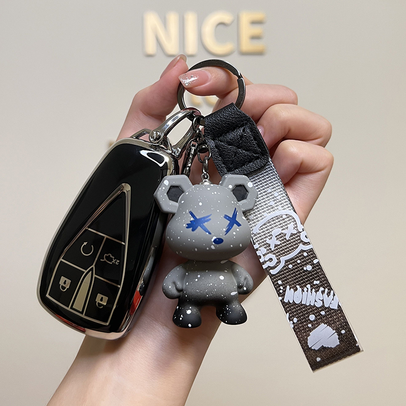 长安欧尚x5汽车钥匙套x7plus钥匙包欧尚x7EV保护壳Z6改装扣女用品