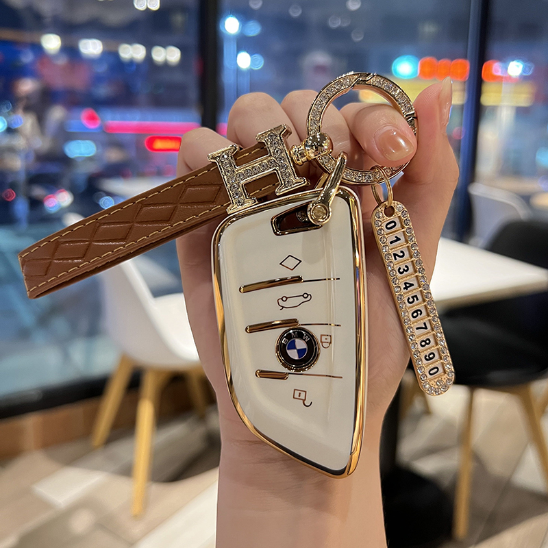 专用宝马钥匙套3系5系x3刀锋x1保护1系x5壳x7三x2女五x4车x6扣8包